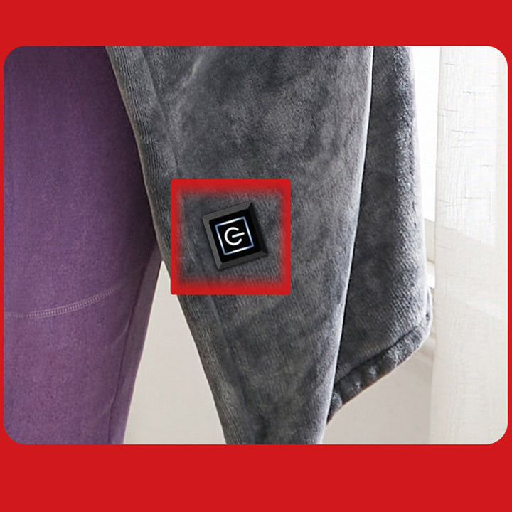 Cosycombe™ USB Heated Shoulder Wrap in Double-Sided Fleece
