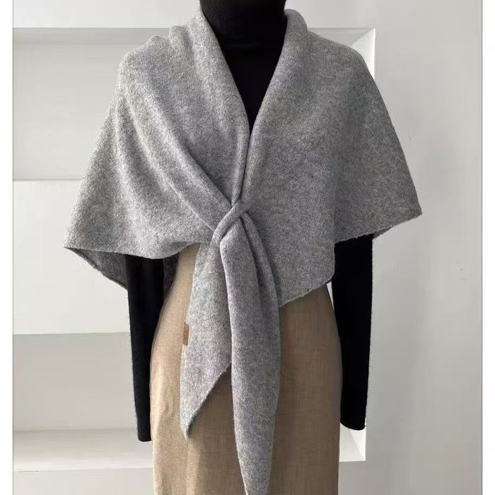 Cosycombe Soft Wool Triangle Shawl in 8 Colours