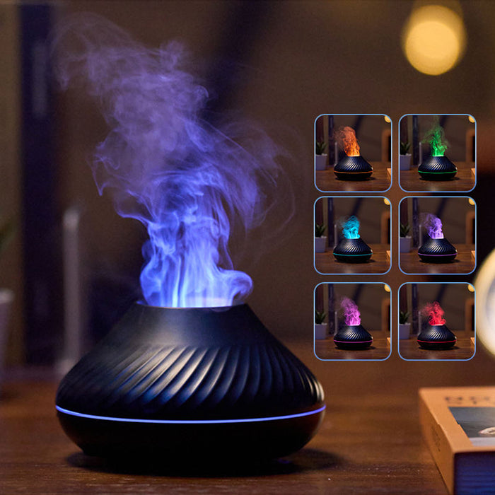 Cosycombe RGB flame diffuser with 130 ml tank and night light mode