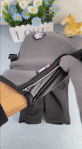 Cosycombe™ Fleece Thermal Gloves with Zip Cuff and Touchscreen Fingers