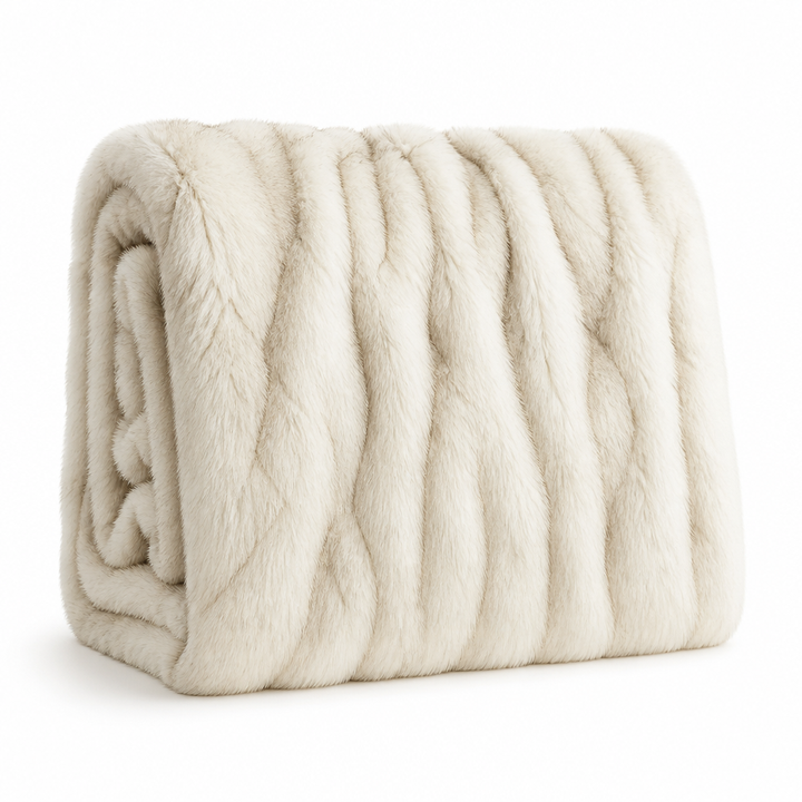 Cosycombe™ Fluffy Faux Fur Blanket with Reinforced Edges