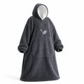 Cosycombe™ Oversized Sherpa Fleece Hooded Blanket with Sleeves and Pocket