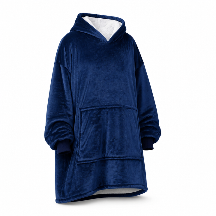 Cosycombe™ Oversized Plush Fleece Blanket Hoodie, One Size Fits All