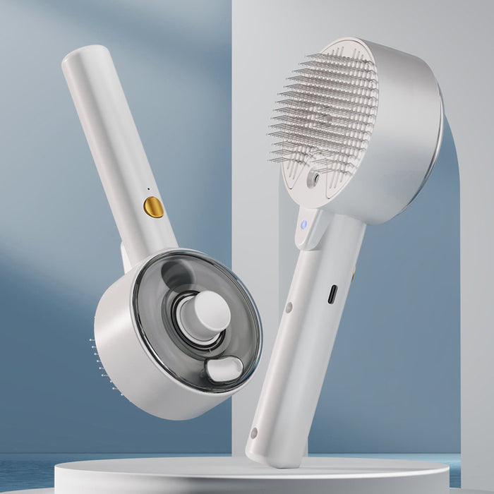 Cosycombe Pet spray brush with mist, blue light and hair release
