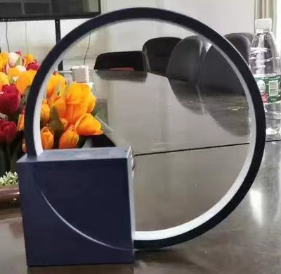 Cosycombe Ring bedside lamp with alarm clock and nature sounds
