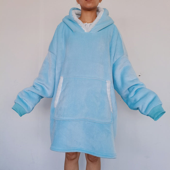 Cosycombe Oversized Blanket Hoodie with Sherpa Fleece Lining