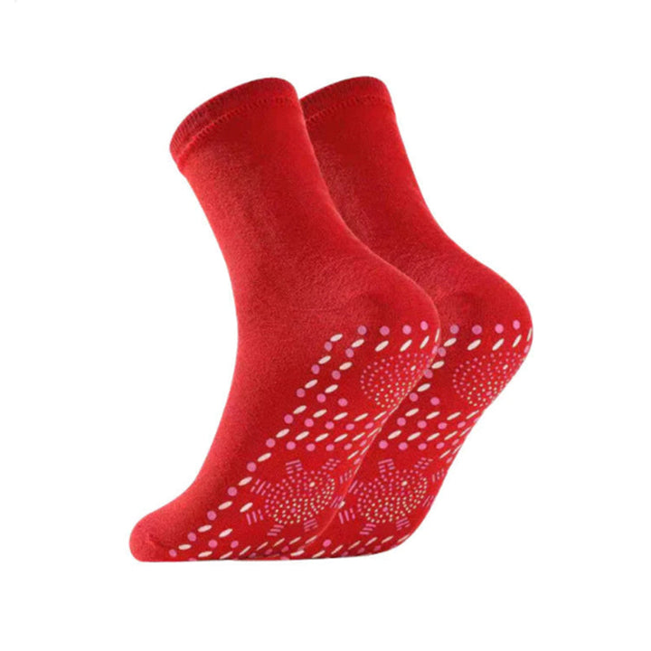 Cosycombe™ Self-Warming Tourmaline Socks with Acupressure-Style Texture