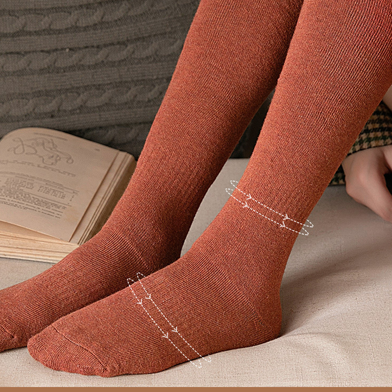 Cosycombe™ Cable Knit Over-the-Knee Socks with Stretch Fit