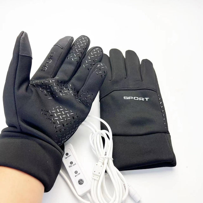 Cosycombe USB Heated Touchscreen Gloves with 3 Temperature Levels