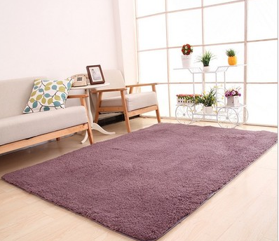 Cosycombe Fluffy shaggy rug with anti-slip back