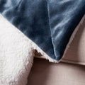Sherpa Lamb Fleece Blanket in Flannel, 130 x 160cm