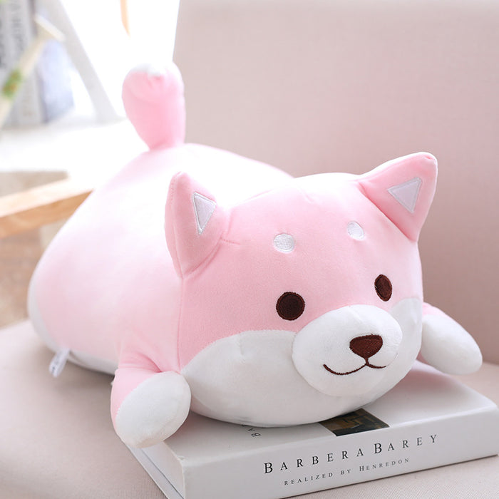 Cosycombe Chubby Shiba Inu dog plush that doubles as a pillow