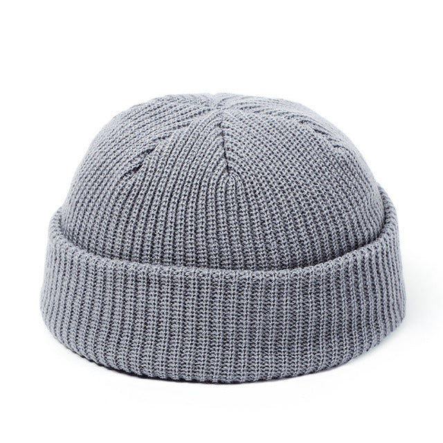 Cosycombe Short Ribbed Docker Beanie in Retro Style