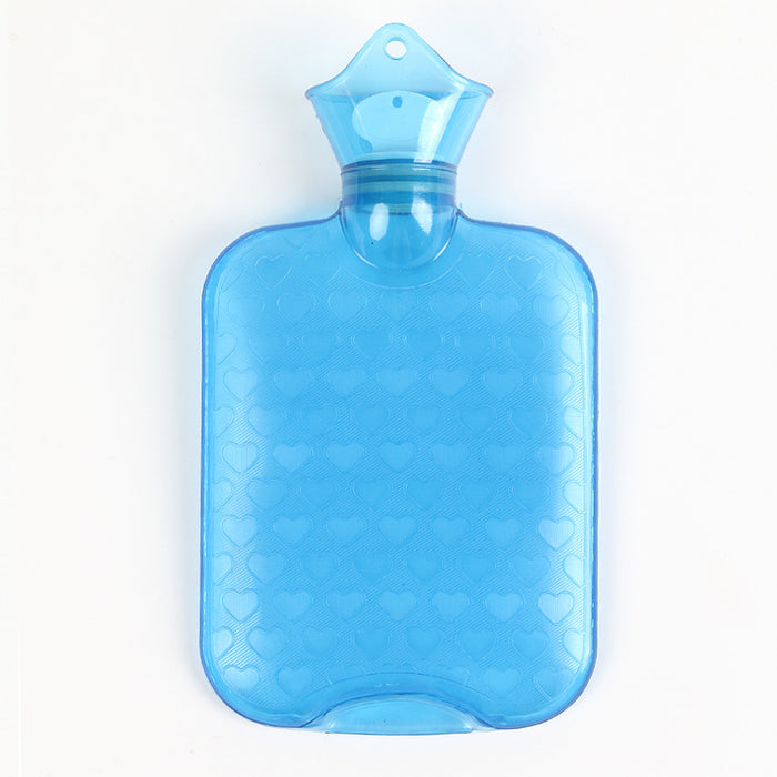 Cosycombe Clear PVC hot water bottle in 1 or 2 litres, soft and flexible