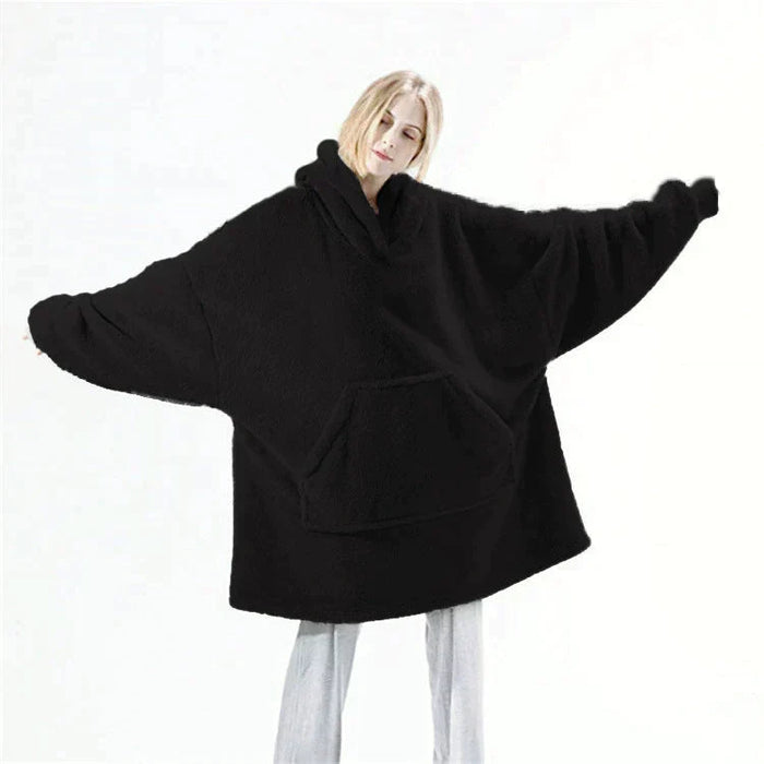 Cosycombe™ Hooded Blanket Jumper – Relaxed Fit Warmth for Chilly Days