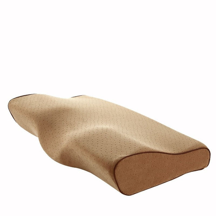 Cosycombe Contour memory foam pillow with two height edges