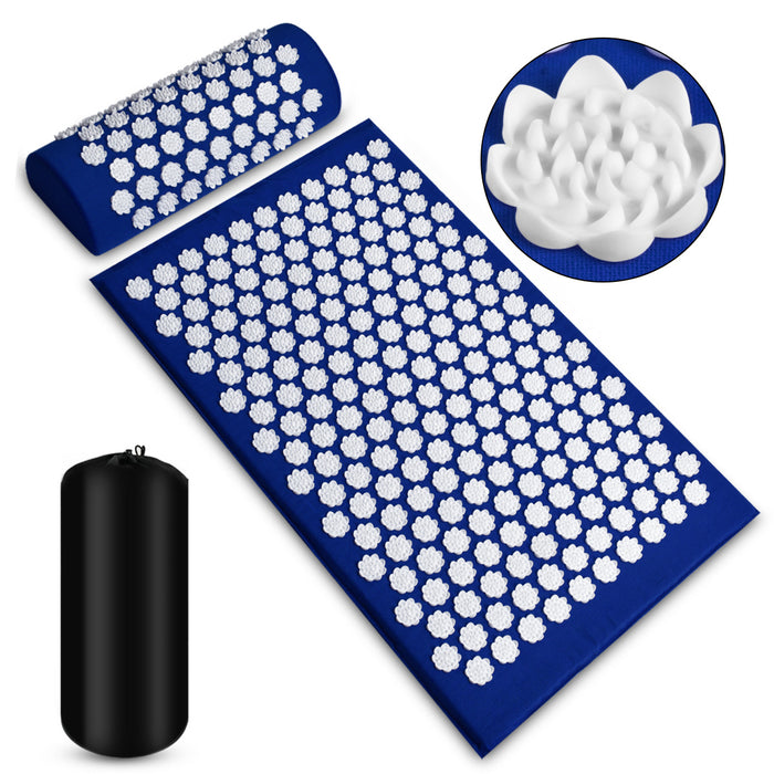 Cosycombe Acupressure mat and pillow set with travel bag