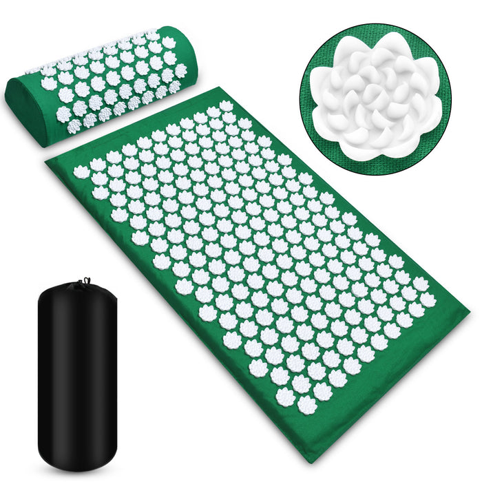 Cosycombe Acupressure mat and pillow set with travel bag
