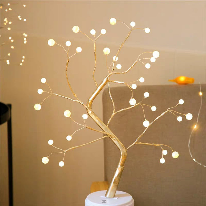 Nordic Style LED Copper Wire Fairy Lights Rice Grains