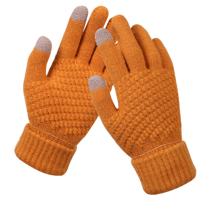 Cosycombe Textured Knit Touchscreen Gloves for Everyone