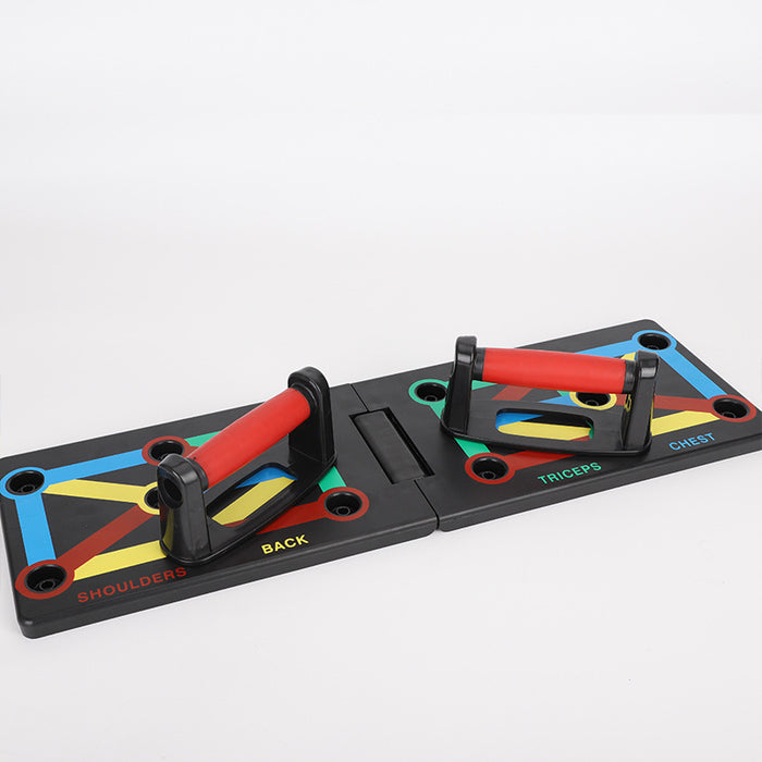 Cosycombe Foldable colour-coded push-up board with handles