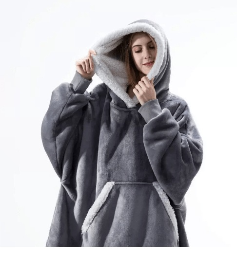 Cosycombe™ Oversized Fleece Hoodie Blanket with Big Warm Hood