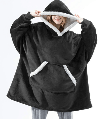 Cosycombe™ Oversized Fleece Hoodie Blanket with Big Warm Hood