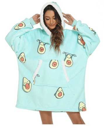 Cosycombe™ Oversized Fleece Hoodie Blanket with Big Warm Hood