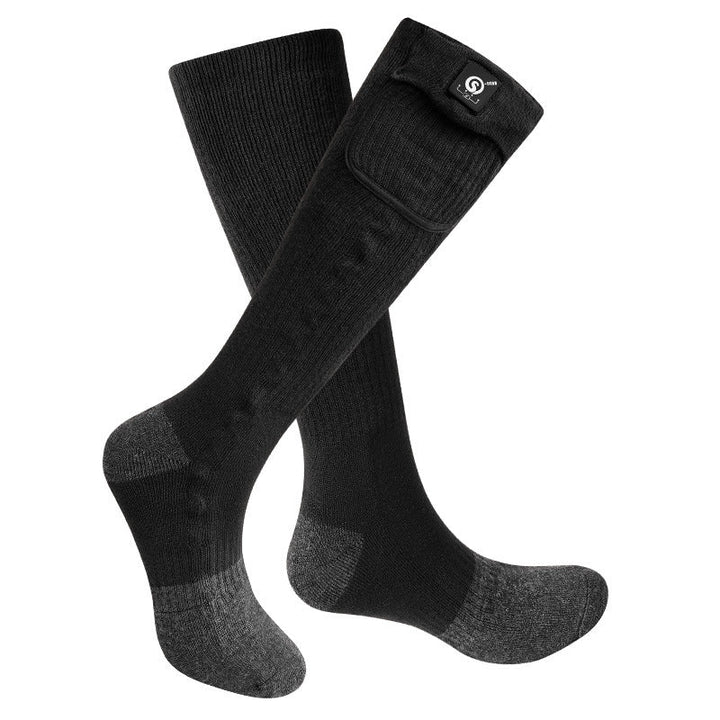 Cosycombe™ Washable Rechargeable Heated Ski Socks in Soft Cotton