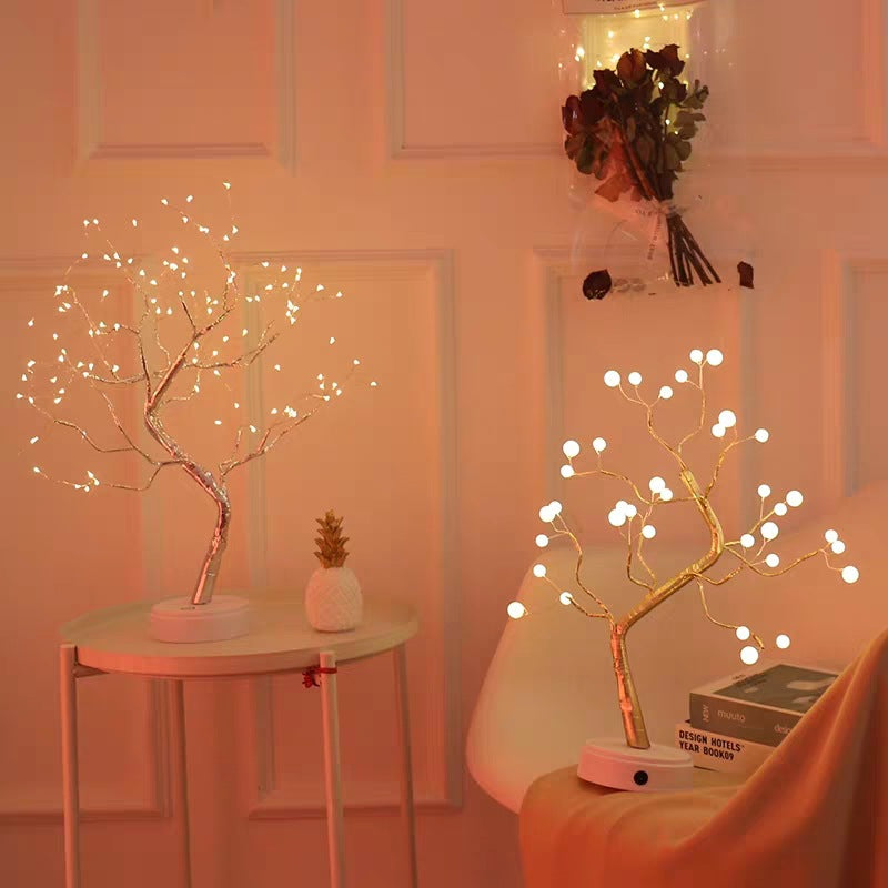 Nordic Style LED Copper Wire Fairy Lights Rice Grains
