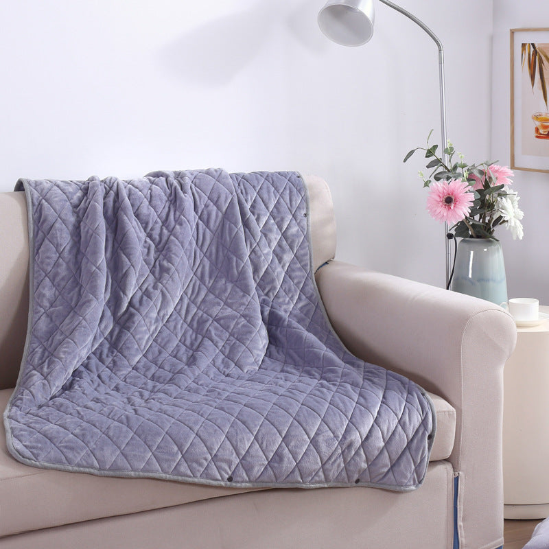 USB Heated Shawl Blanket Washable With 3 Heat Settings