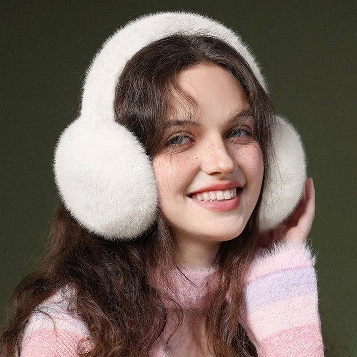 Cosycombe™ Plush Foldable Earmuffs That Stay Put on Windy Days