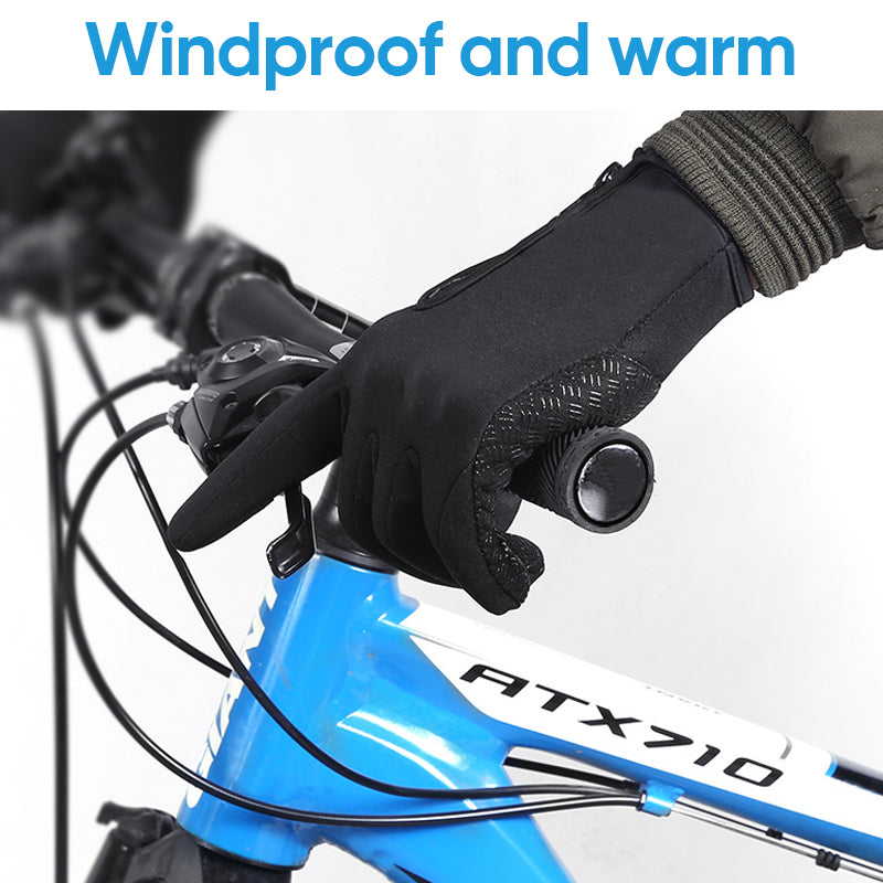 Cosycombe™ Warm Thermal Gloves with 3 Touchscreen Fingers and Zip Fit