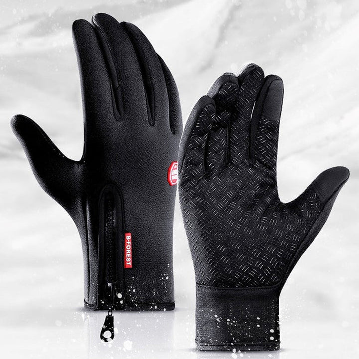 Cosycombe™ Water-Repellent Thermal Gloves with Fleece Lining and Grip