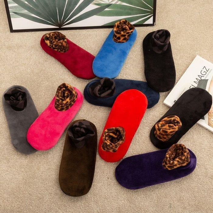 Cosycombe™ Non-Slip Cotton Grip Socks with Silicone Sole