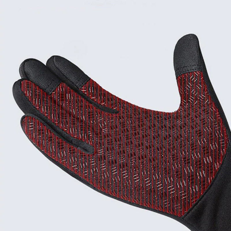 Cosycombe™ Water-Repellent Thermal Gloves with Fleece Lining and Grip