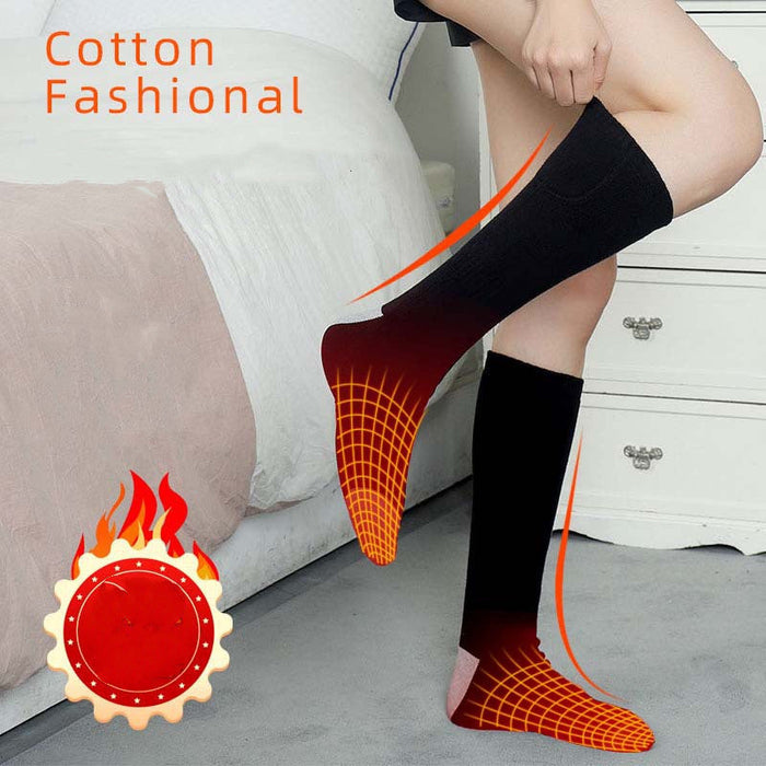 Cosycombe™ USB Rechargeable Heated Socks, Water-Resistant