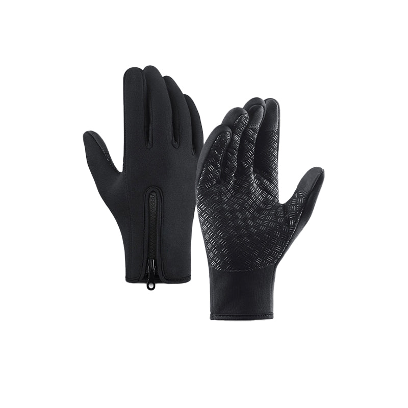 Cosycombe™ Warm Thermal Gloves with 3 Touchscreen Fingers and Zip Fit