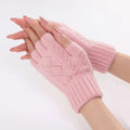 Cosycombe™ Soft Knit Fingerless Gloves with Snug Ribbed Cuffs