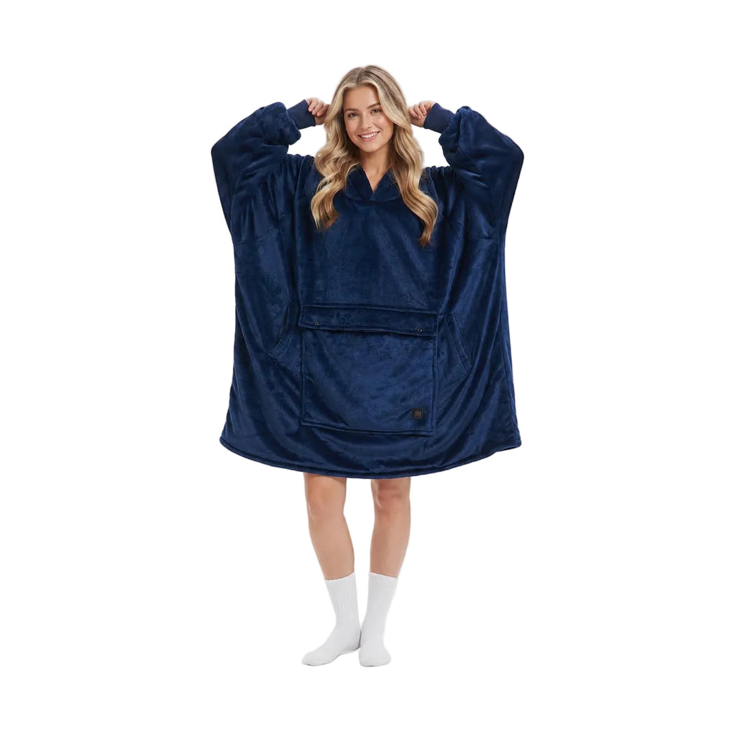 Cosycombe™ Heated Wearable Blanket Hoodie with 3-Zone USB Warmth