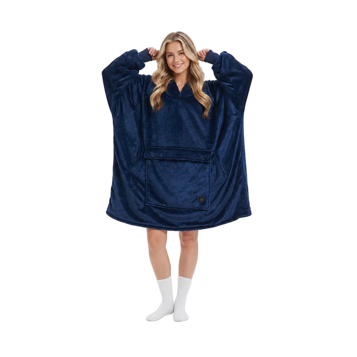 Cosycombe™ Heated Wearable Blanket Hoodie with 3-Zone USB Warmth