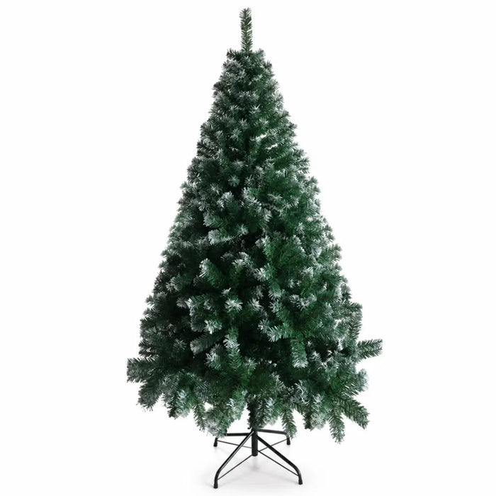 Cosycombe Light Green Christmas Tree with Frosted Tips, 6ft