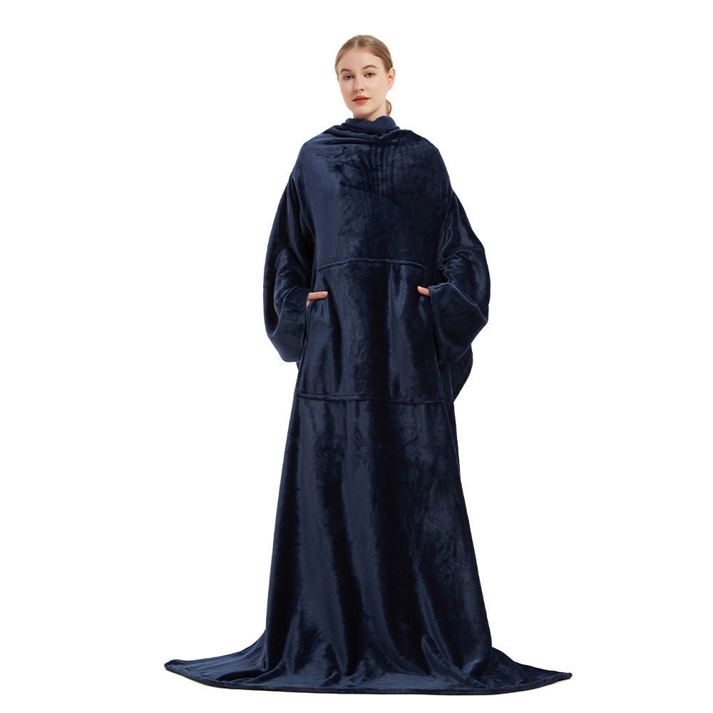 Cosycombe™ Wearable Fleece Blanket with Front Pocket – Loose, Cosy Fit