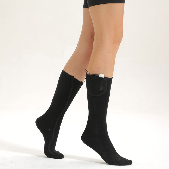 Cosycombe Heated Socks in Thick Washable Cotton