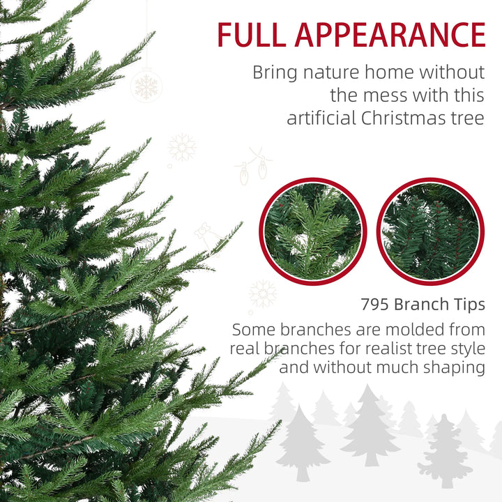 Realistic Nordic pine artificial Christmas tree