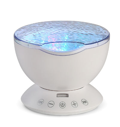 Cosycombe Ocean wave projector night light with speaker