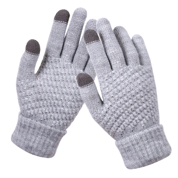 Cosycombe Textured Knit Touchscreen Gloves for Everyone