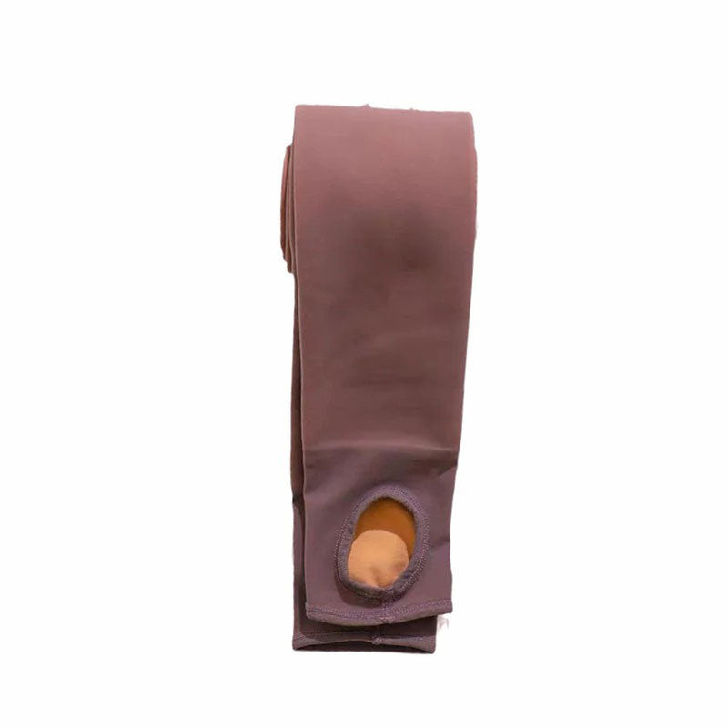 Cosycombe™ Thick Fleecy Thigh-High Stockings with Stay-Up Elastic