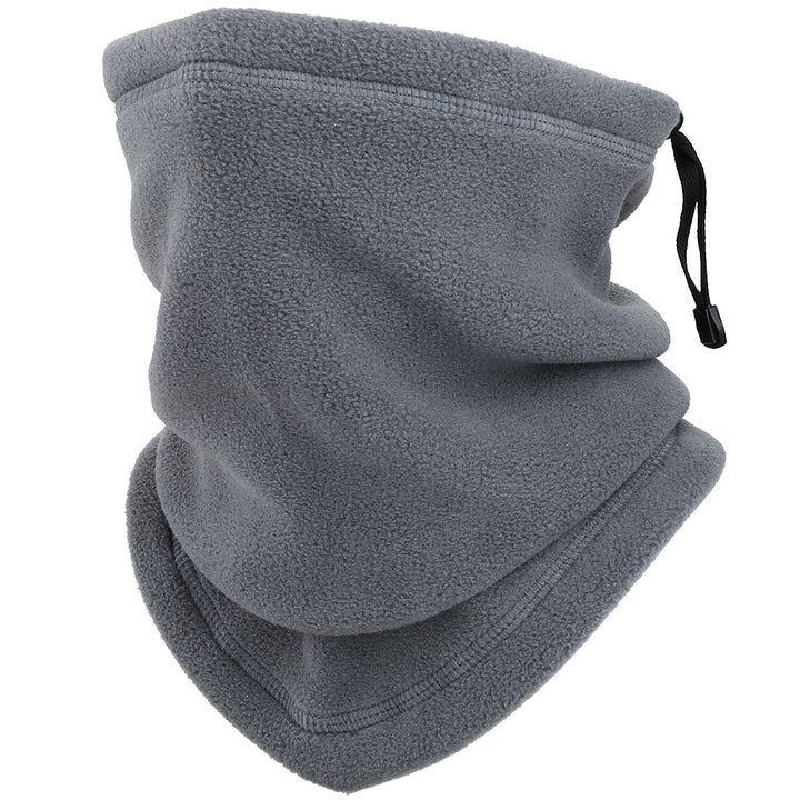 Winter Windproof Fleece Neck Warmer Tube Scarf, Half Face Cover