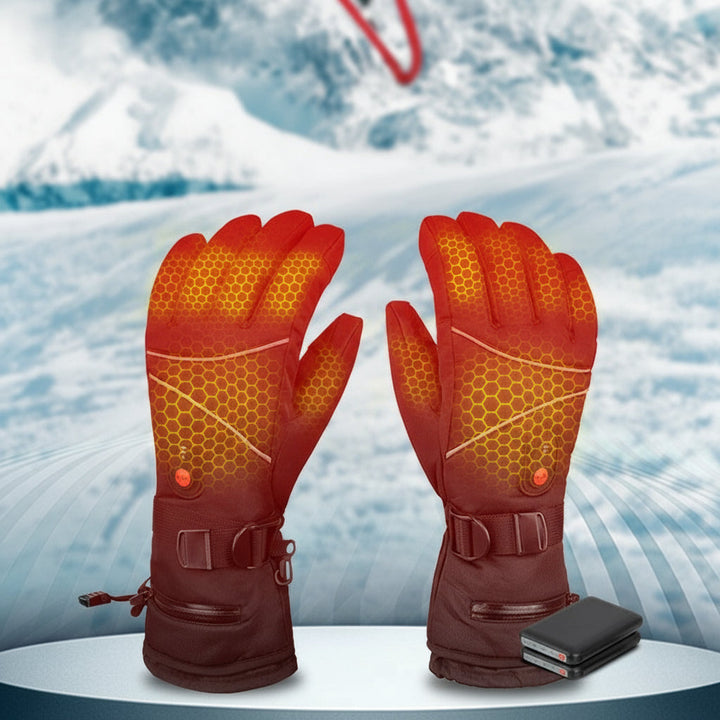Cosycombe™ Waterproof Rechargeable Heated Ski Gloves